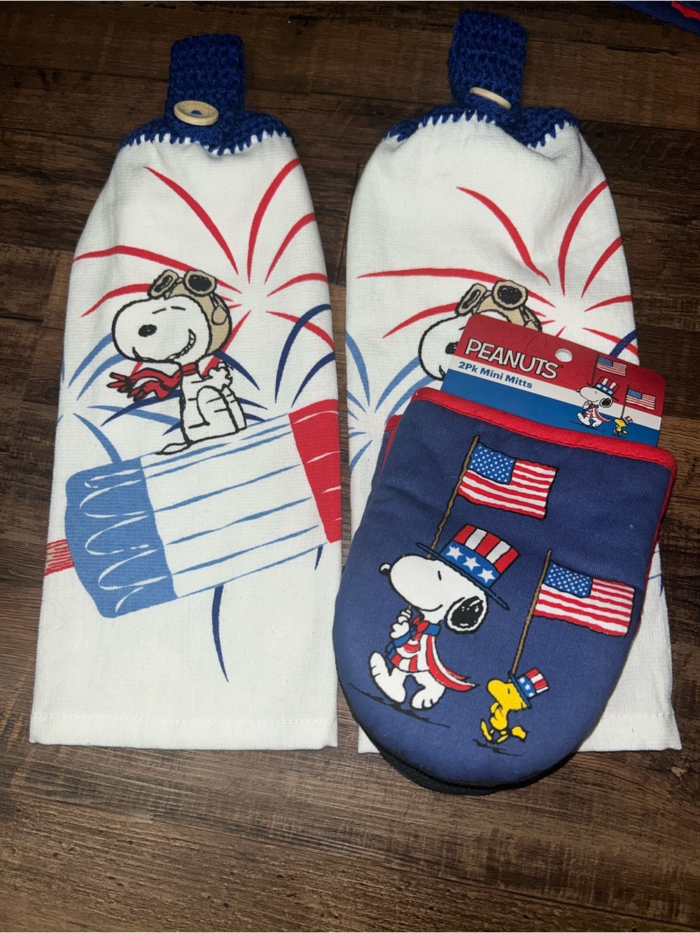 Peanuts Snoopy 4th of July Kitchen Set